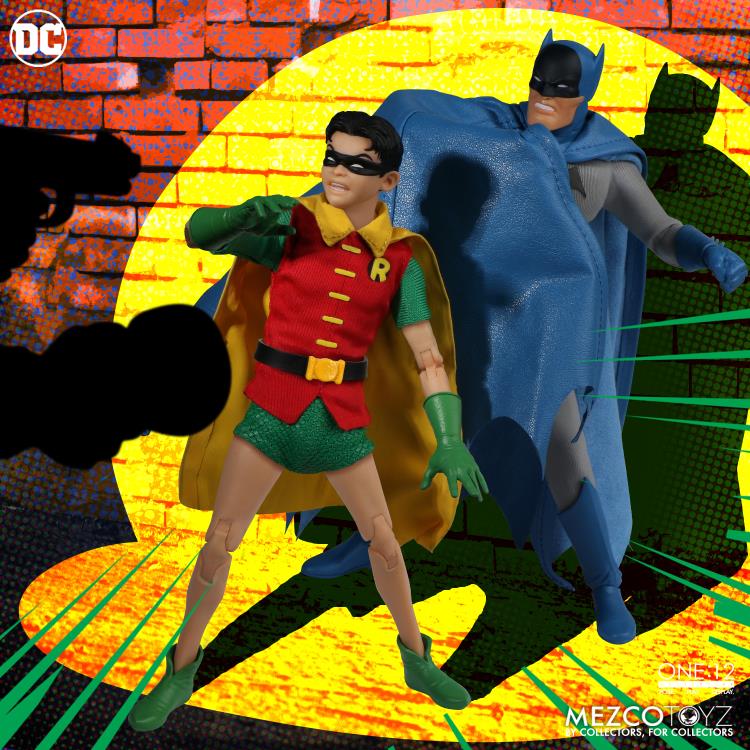 Mezco DC Comics One:12 Collective Action Figure - Robin (Golden Age Version)