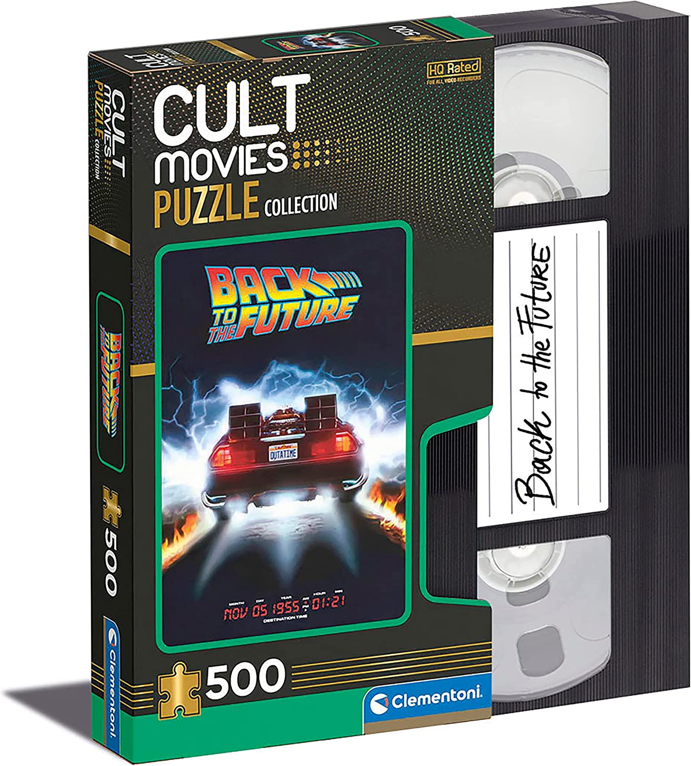 Clementoni's 500-Piece Back to The Future Cult Movie Jigsaw Puzzle