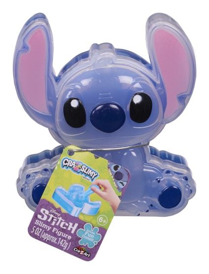 Cra-Z-Slimy Disney Stitch Themed Playable Slime Figure for Sensory Fun