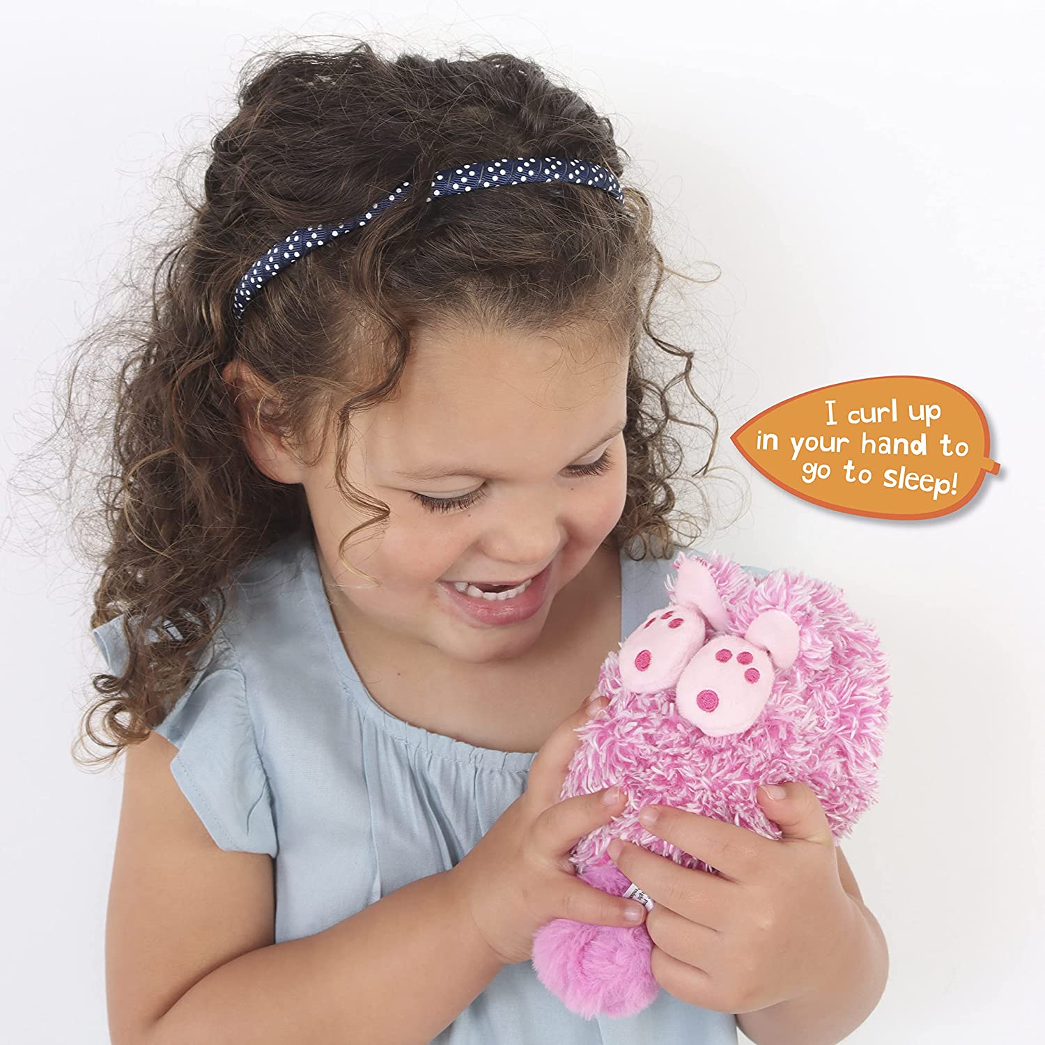 Curlimals Interactive Soft Toy - Bibi the Adorable Bunny