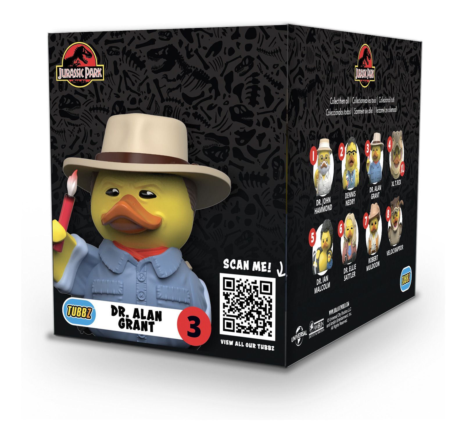 Jurassic Park Boxed Tubbz - Cosplaying Duck Dr Alan Grant Collectible