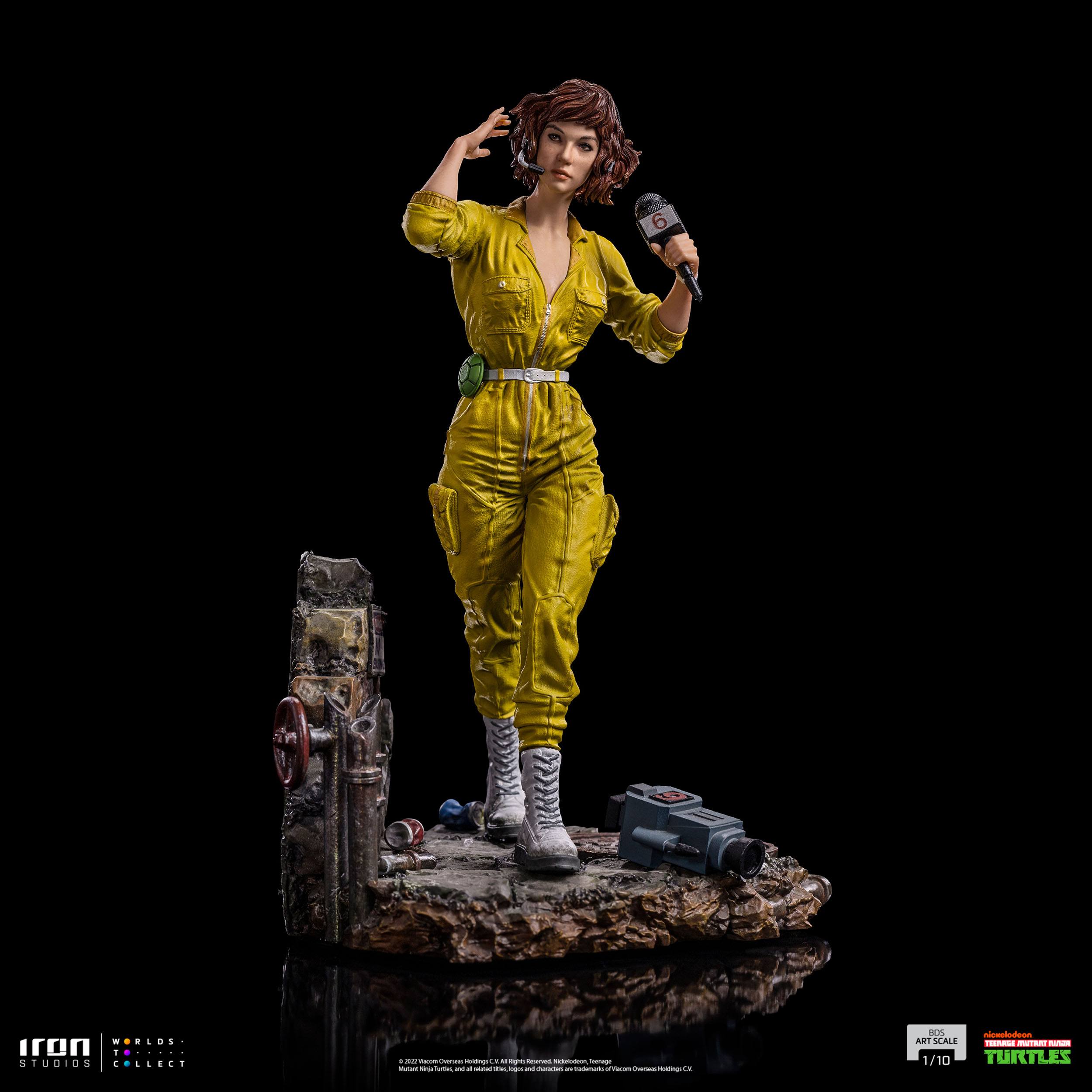 Iron Studios 1/10 Art Scale Teenage Mutant Ninja Turtles April O'Neil Statue