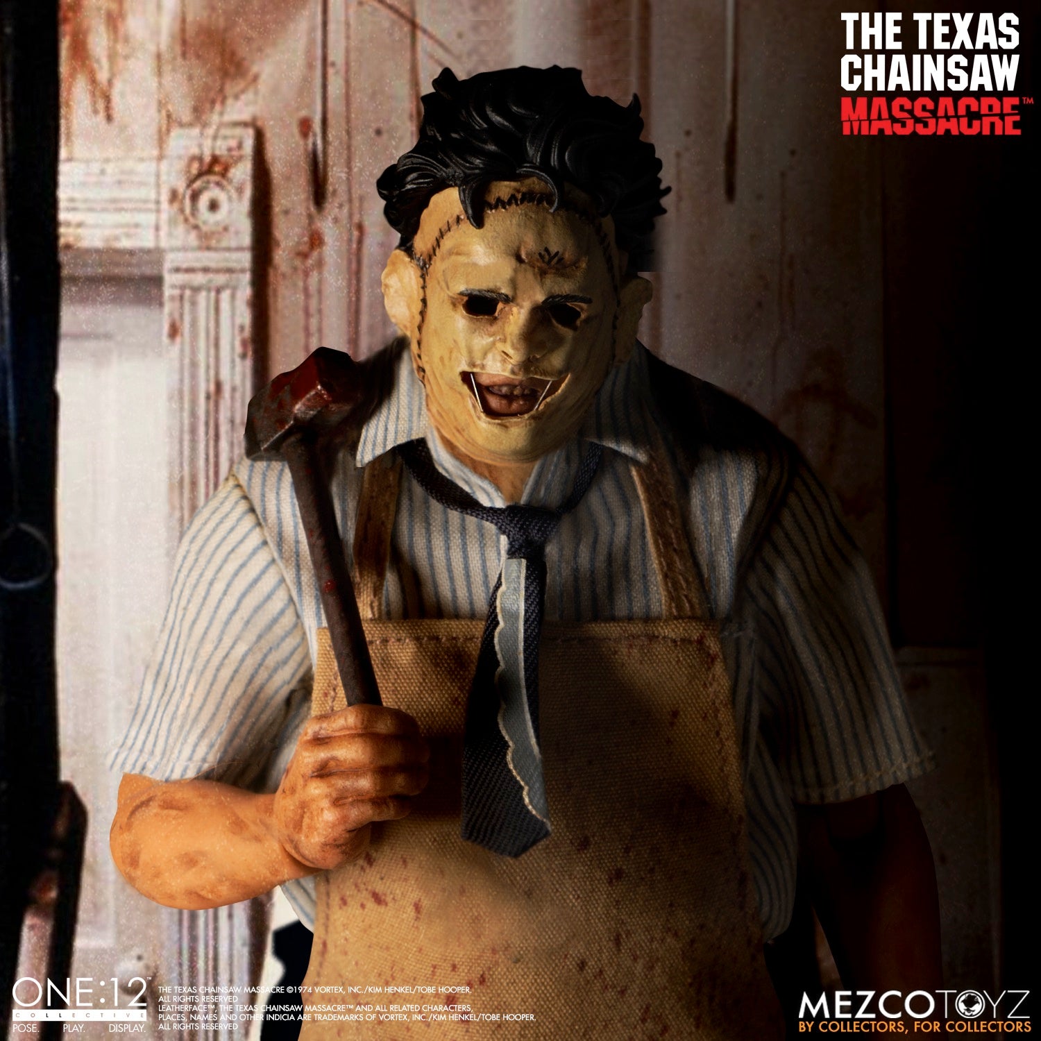 Mezco Deluxe One:12 Collective The Texas Chainsaw Massacre Leatherface Figure