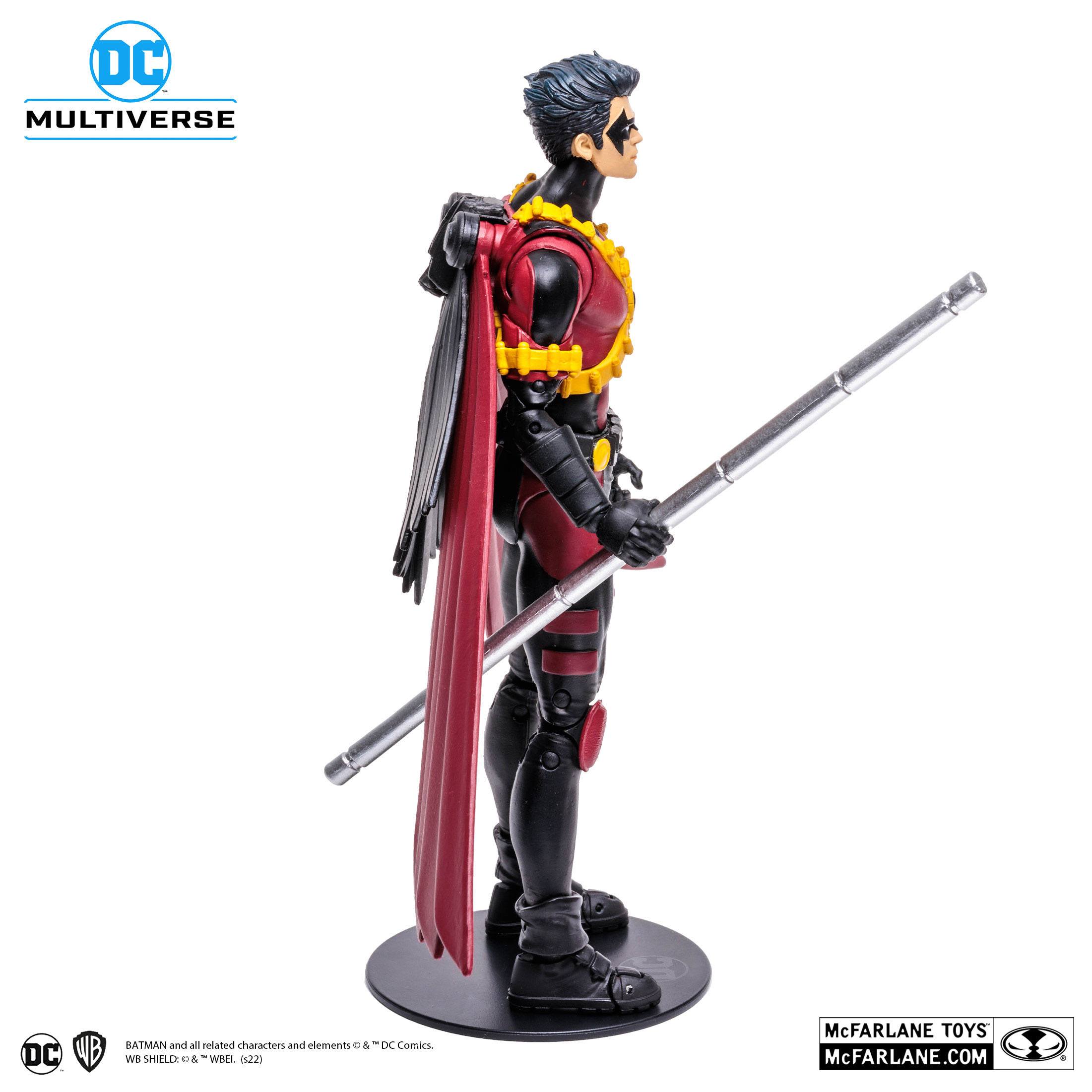 McFarlane Toys 7-Inch DC Multiverse Action Figure - Red Robin Character Collectible