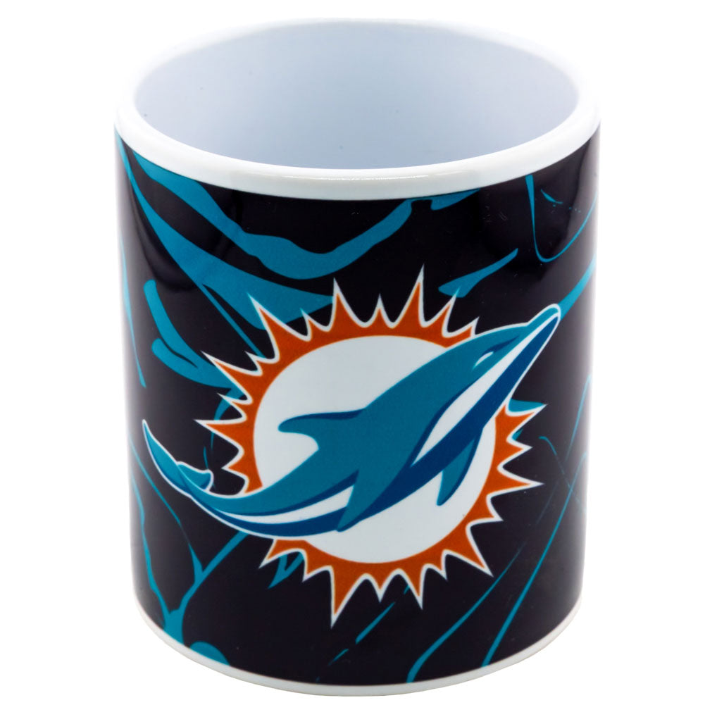 Unique Camo - Designed Miami Dolphins Ceramic Coffee Mug