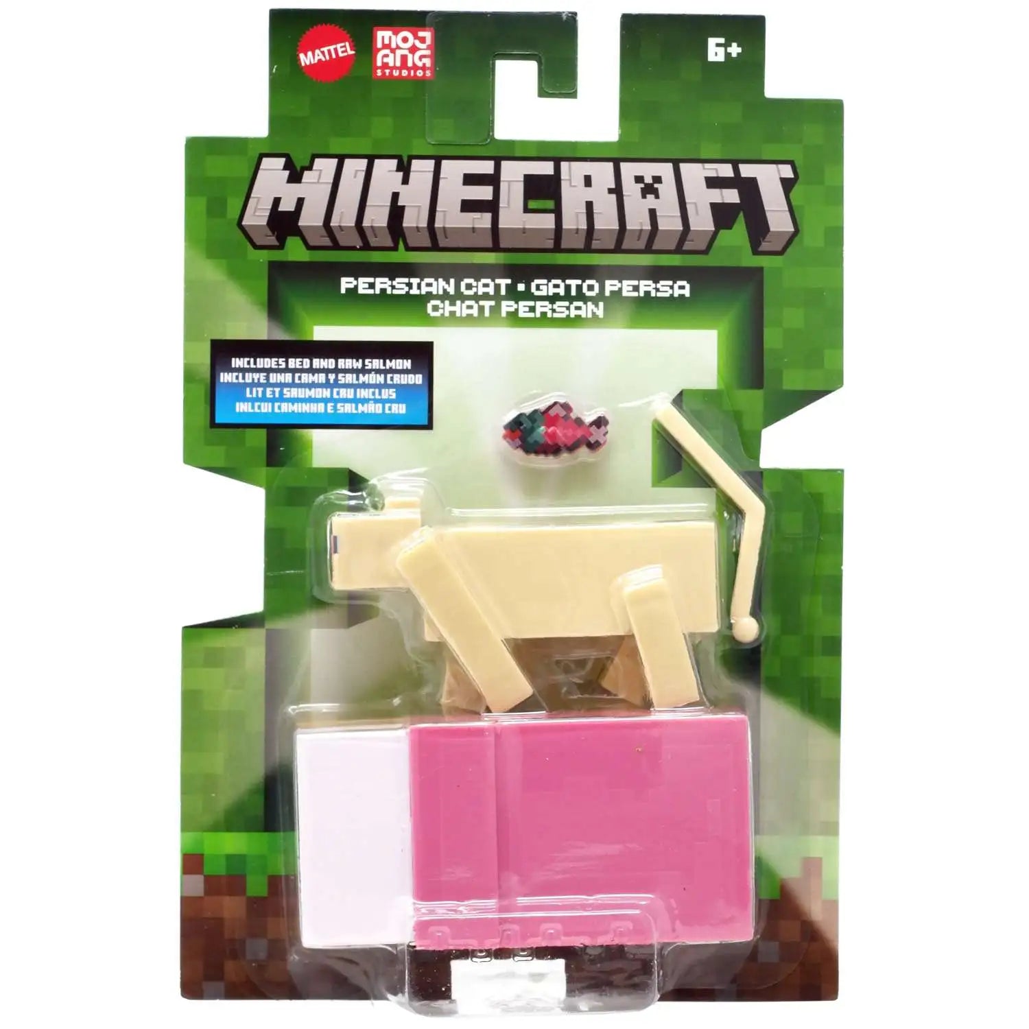 3.25 - inch Scale Minecraft Persian Cat Authentic Action Figure