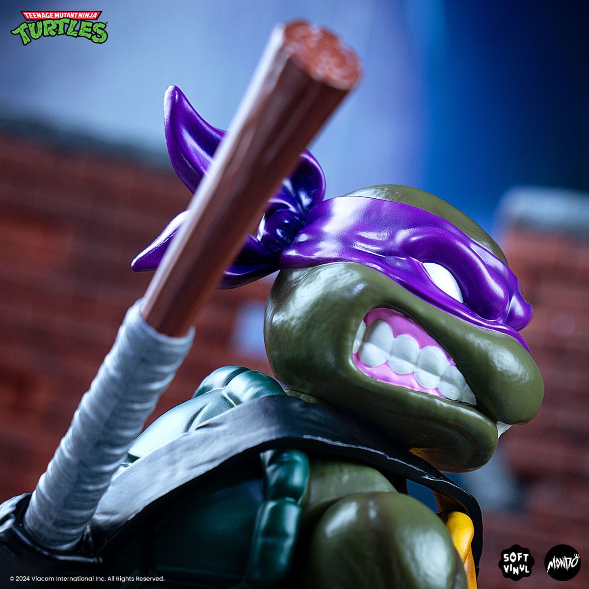 Mondo Premium Soft Vinyl Teenage Mutant Ninja Turtles Donatello Action Figure