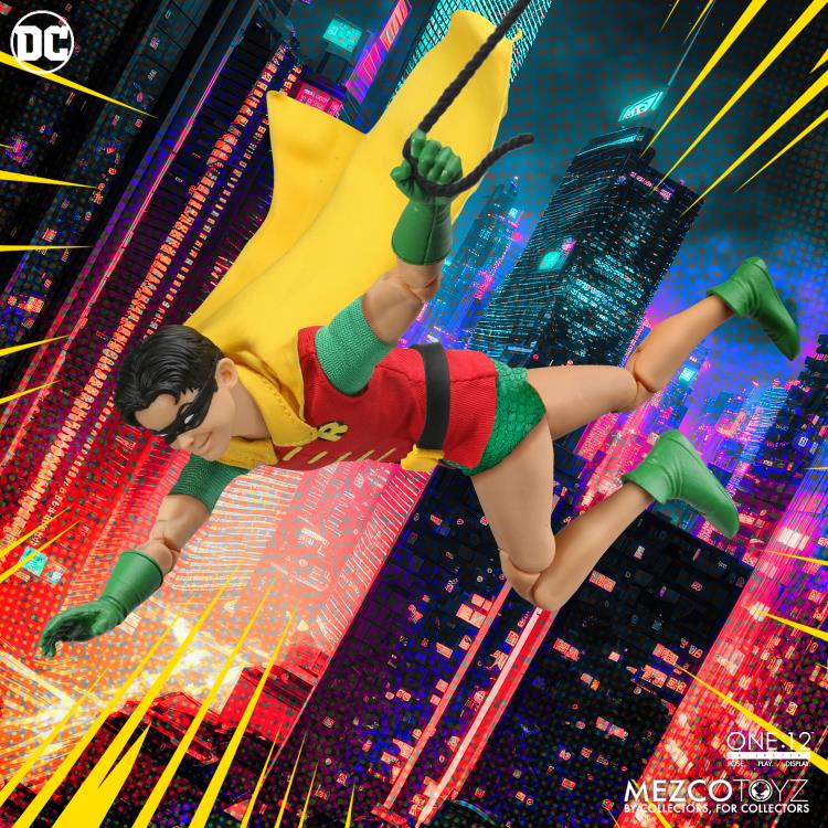 Mezco DC Comics One:12 Collective Action Figure - Robin (Golden Age Version)