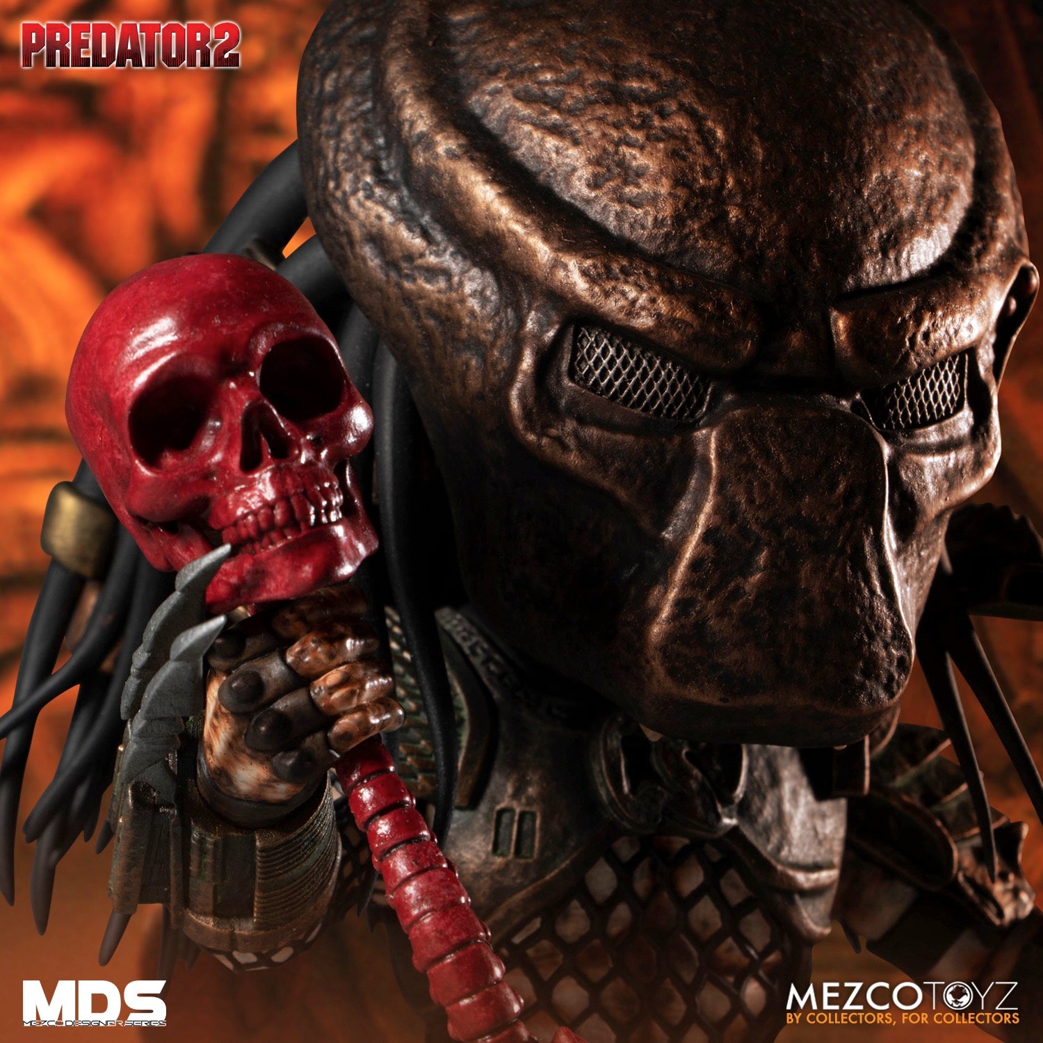 Mezco Deluxe 6-Inch Designer Series Figure of Predator 2 City Hunter