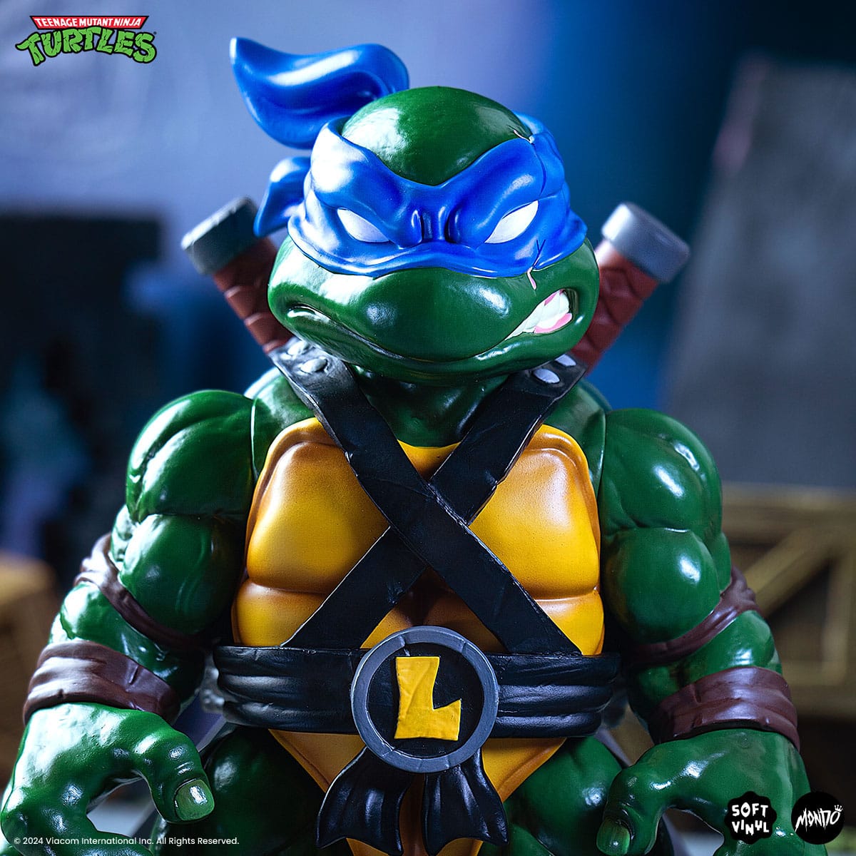 Mondo Premium Teenage Mutant Ninja Turtles Leonardo Soft Vinyl Collectible Action Figure