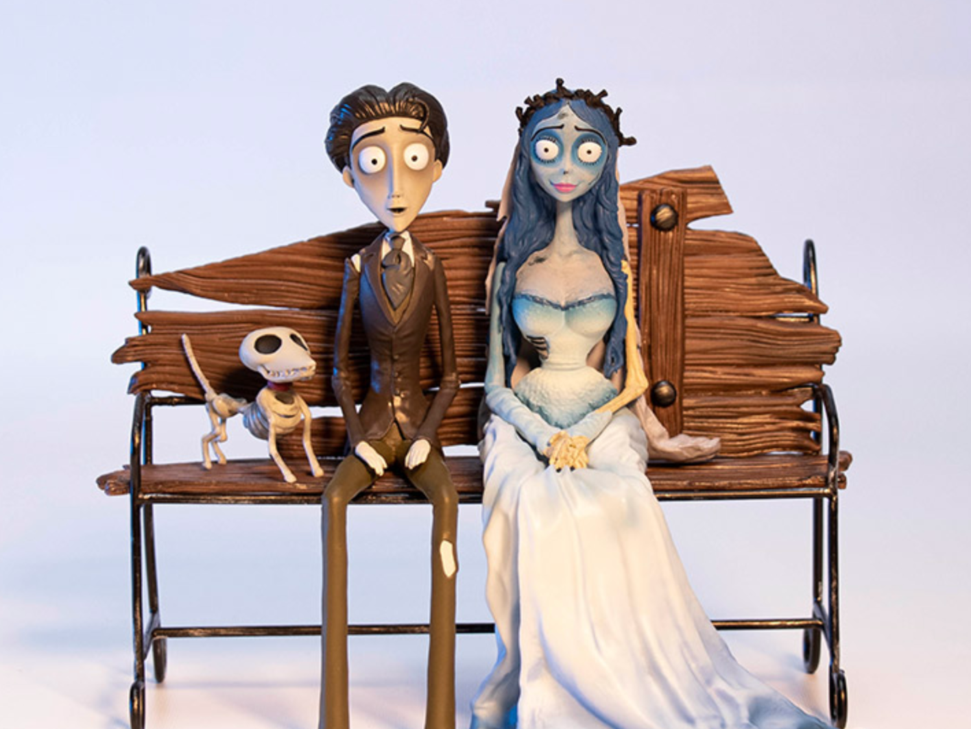 25th Anniversary 1/10 Scale Collectible Figure Set of Victor and Emily from the Corpse Bride Movie