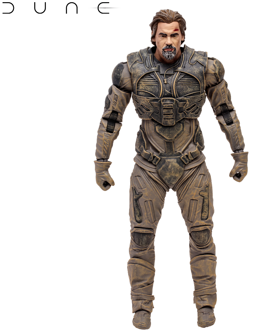 McFarlane 7-Inch Scale Action Figure Set of Gurney Halleck and Rabban from Dune Part 2 Movie