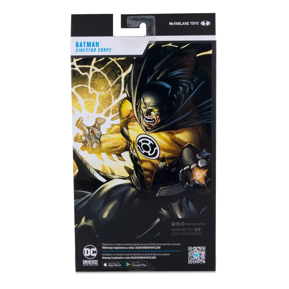 McFarlane Toys 7-Inch Scale DC Multiverse Gold Label Action Figure of Batman in Sinestro Corps Costume