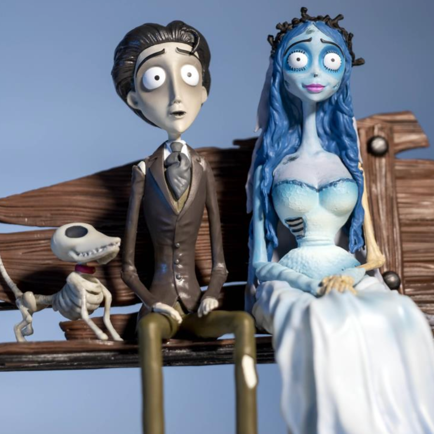 25th Anniversary 1/10 Scale Collectible Figure Set of Victor and Emily from the Corpse Bride Movie