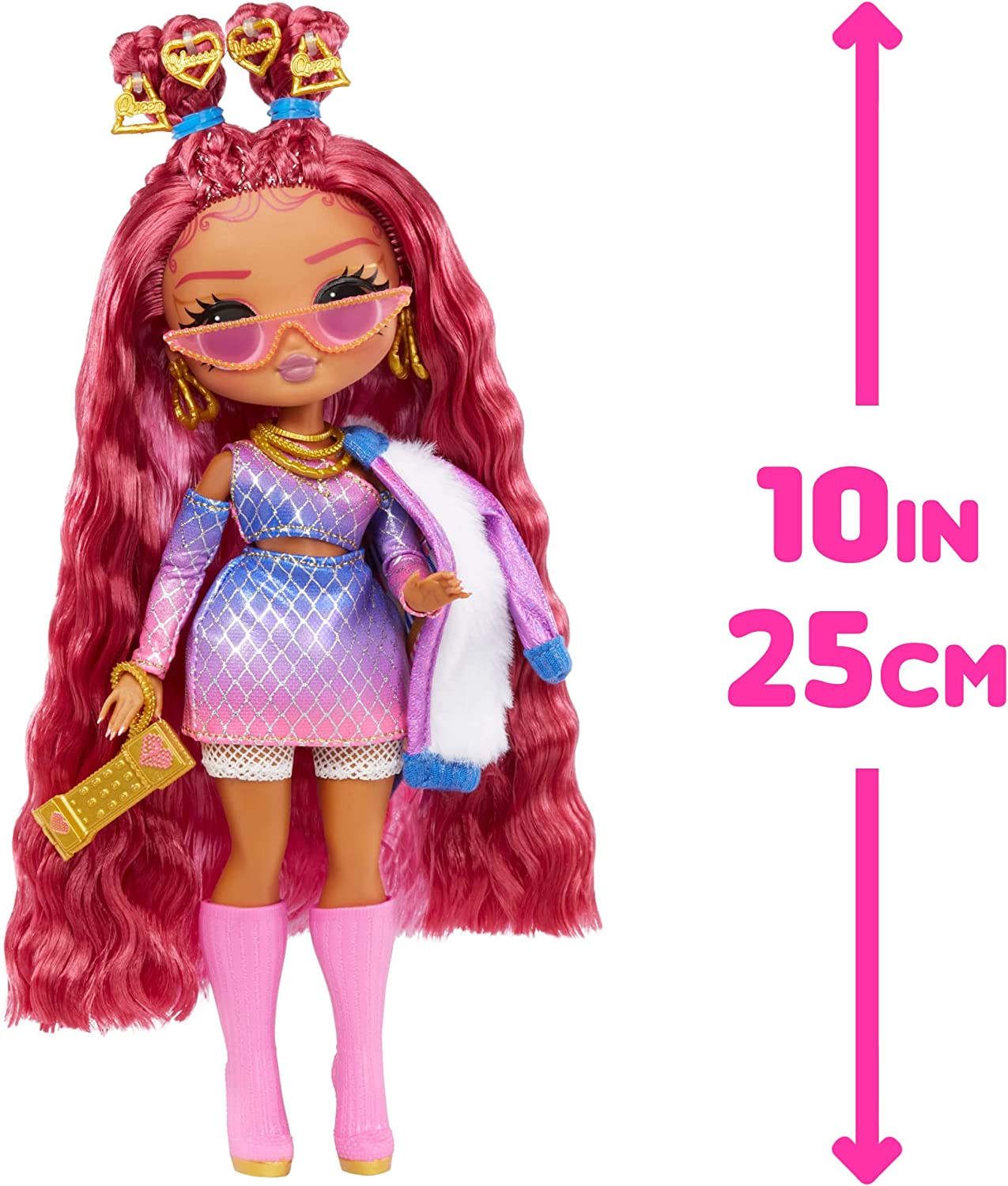 L.O.L Surprise OMG 12-Inch Golden Heart Fashion Doll with Accessories