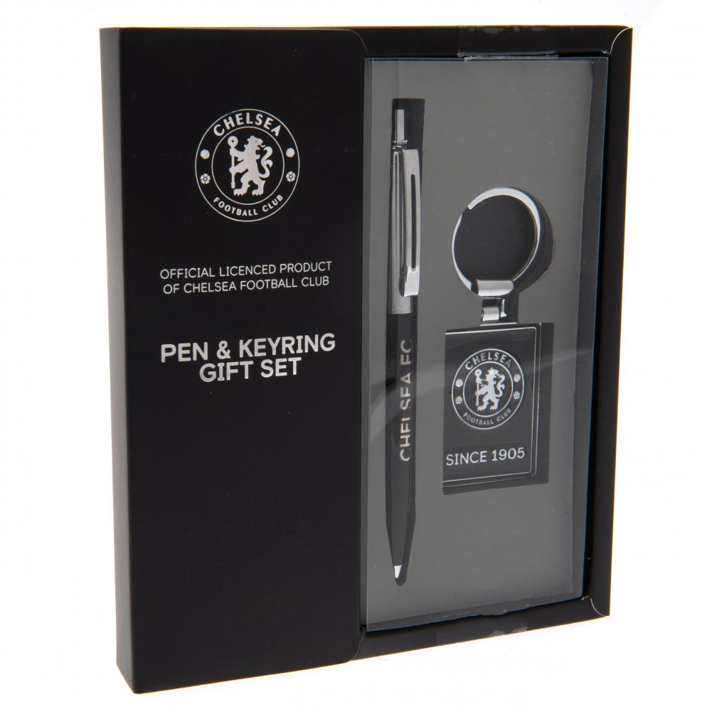 Exclusive Chelsea FC Executive Pen and Keyring Gift Set