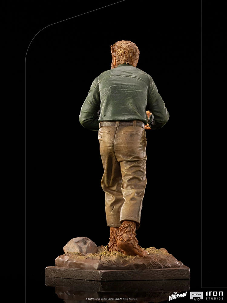 Iron Studios Collectible 1/10 Art Scale Statue of The Wolf Man from Universal Monsters