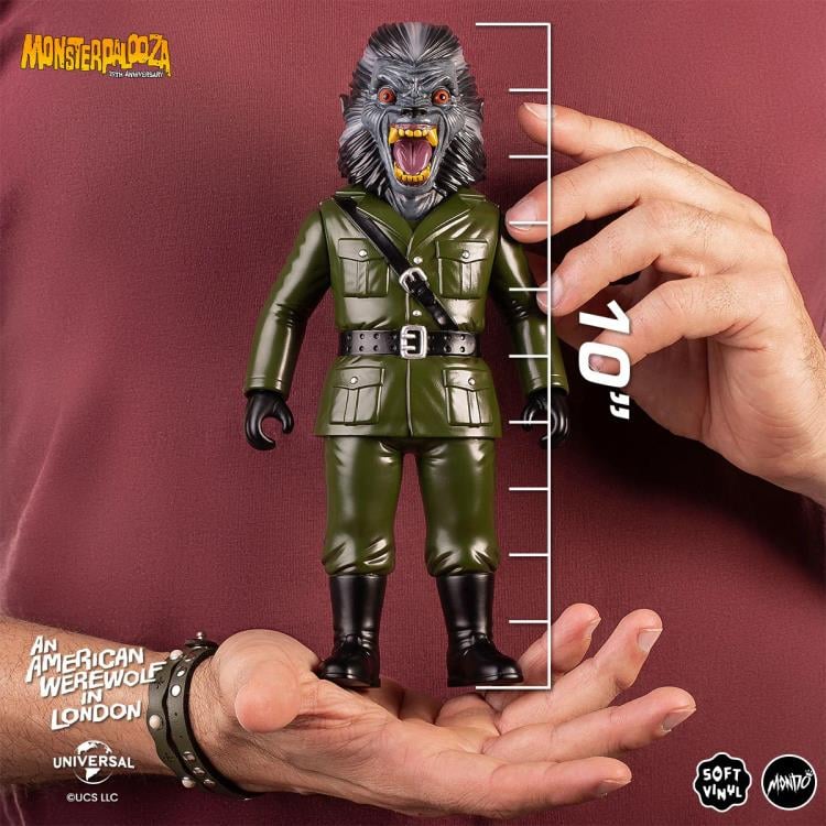 15th Anniversary Mondo An American Werewolf in London Monsterpalooza Collectible Nightmare Demon Werewolf Soft Vinyl Action Figure