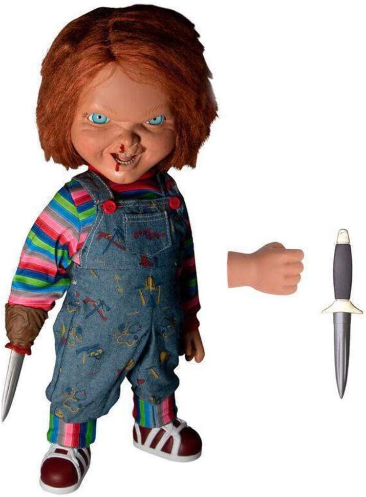15-Inch Scale MDS Mega Scale Talking and Menacing Chucky Figure with Sound and Interchangeable Accessories