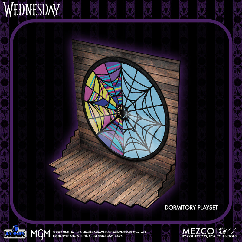 Mezco Retro 5 Points Wednesday Addams & Enid Sinclair Boxed Set