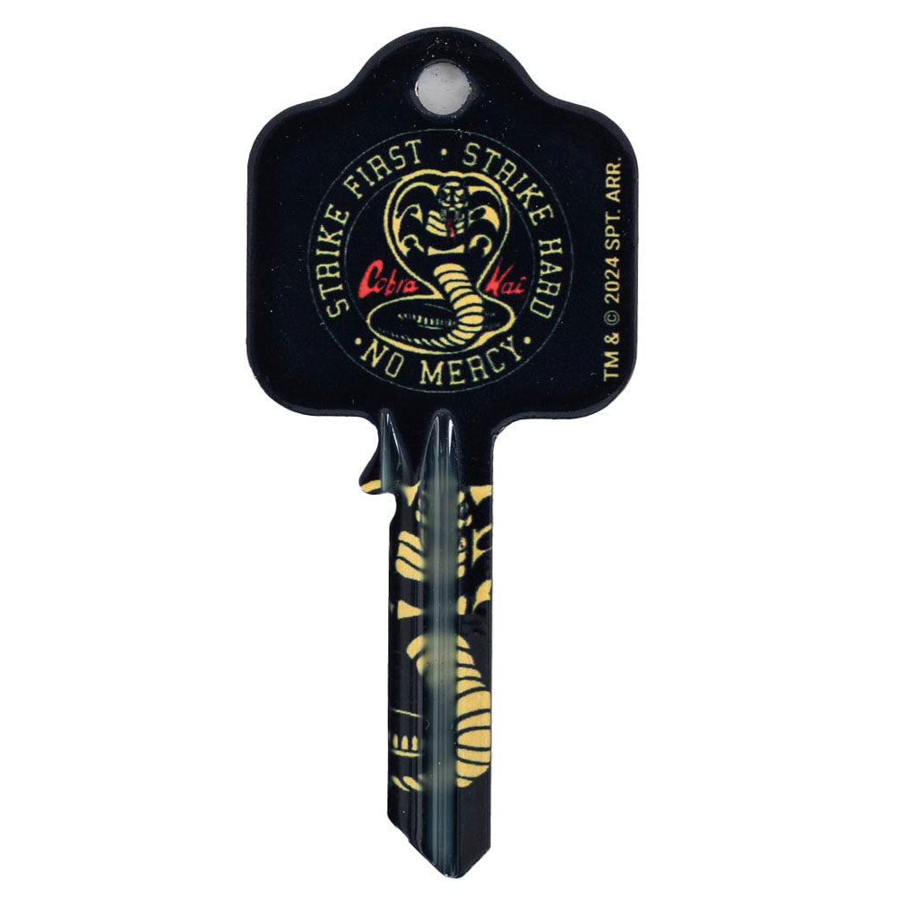 High - Quality Cobra Kai Logo Blank Door Key for Specific Locks