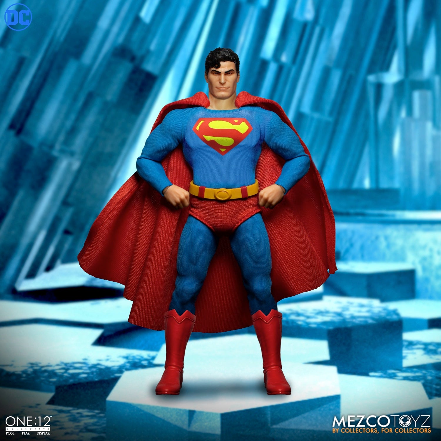 Mezco DC Comics One:12 Collective - Steel Edition Superman Action Figure