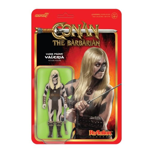 Conan The Barbarian ReAction 3.75' Scale War Paint Subotai Action Figure
