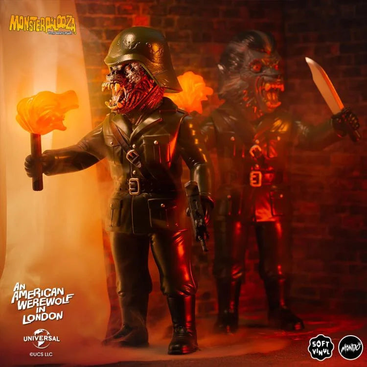 15th Anniversary Mondo An American Werewolf in London Monsterpalooza Collectible Nightmare Demon Werewolf Soft Vinyl Action Figure