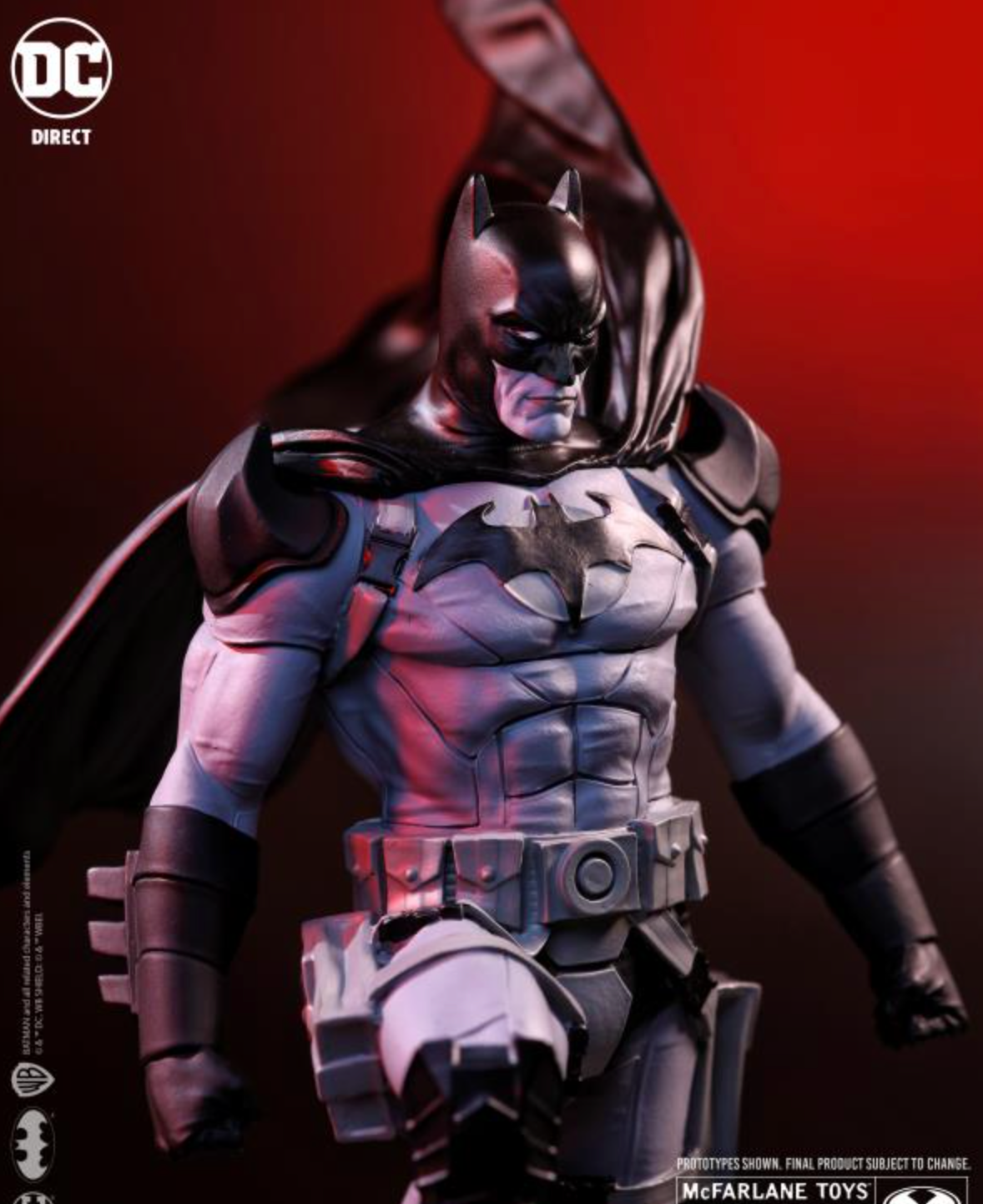 Limited Edition 1/10 Scale Mitch Gerads Batman Black & White Statue