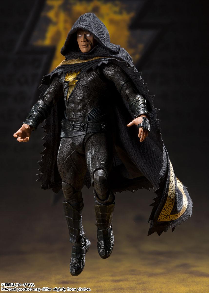 DC Black Adam Super Hero Action Figure - S.H.Figuarts Collectible Black Adam Toy