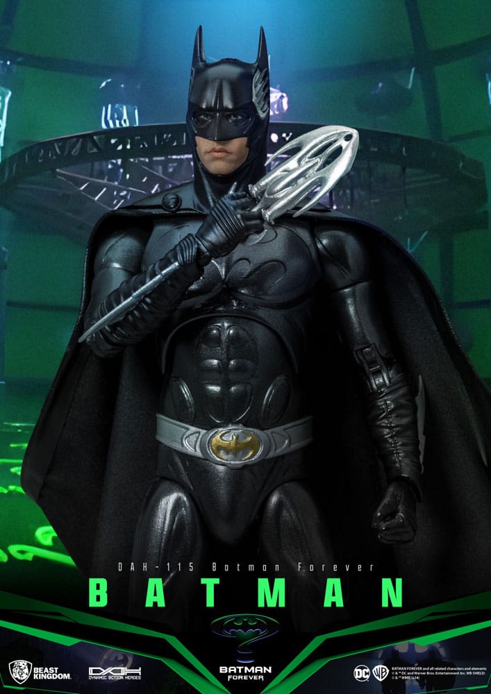 Beast Kingdom DC Comics DAH-115 Val Kilmer Batman Forever Action Figure