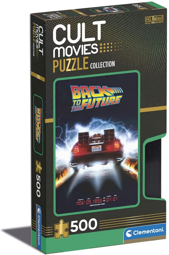 Clementoni's 500-Piece Back to The Future Cult Movie Jigsaw Puzzle