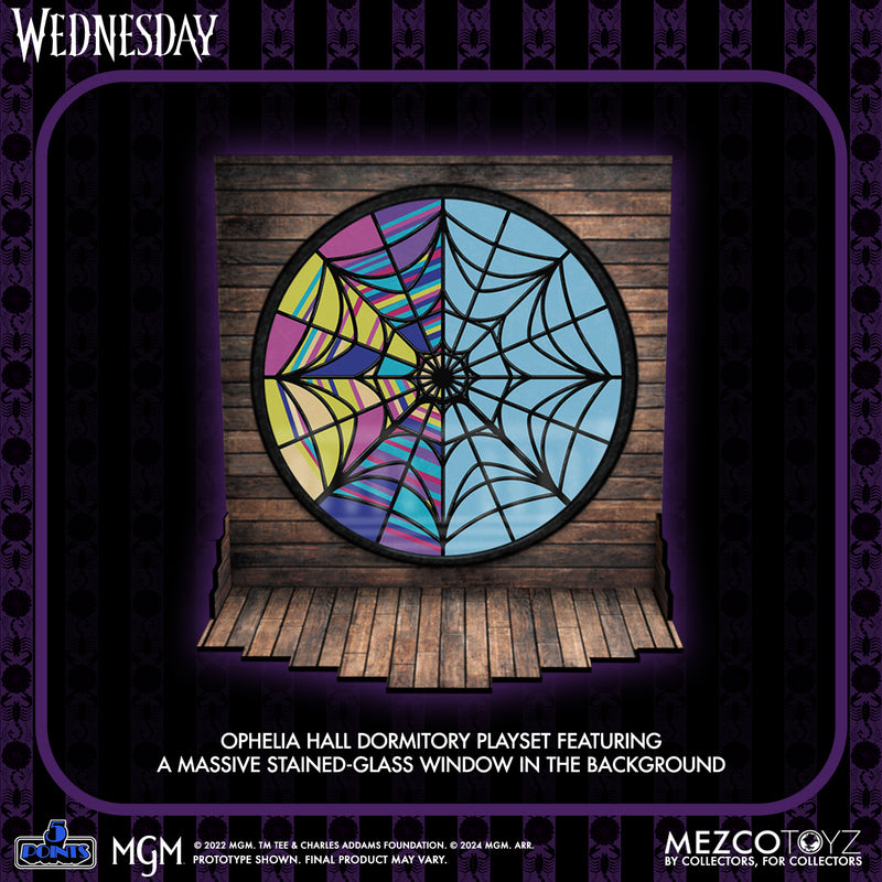 Mezco Retro 5 Points Wednesday Addams & Enid Sinclair Boxed Set