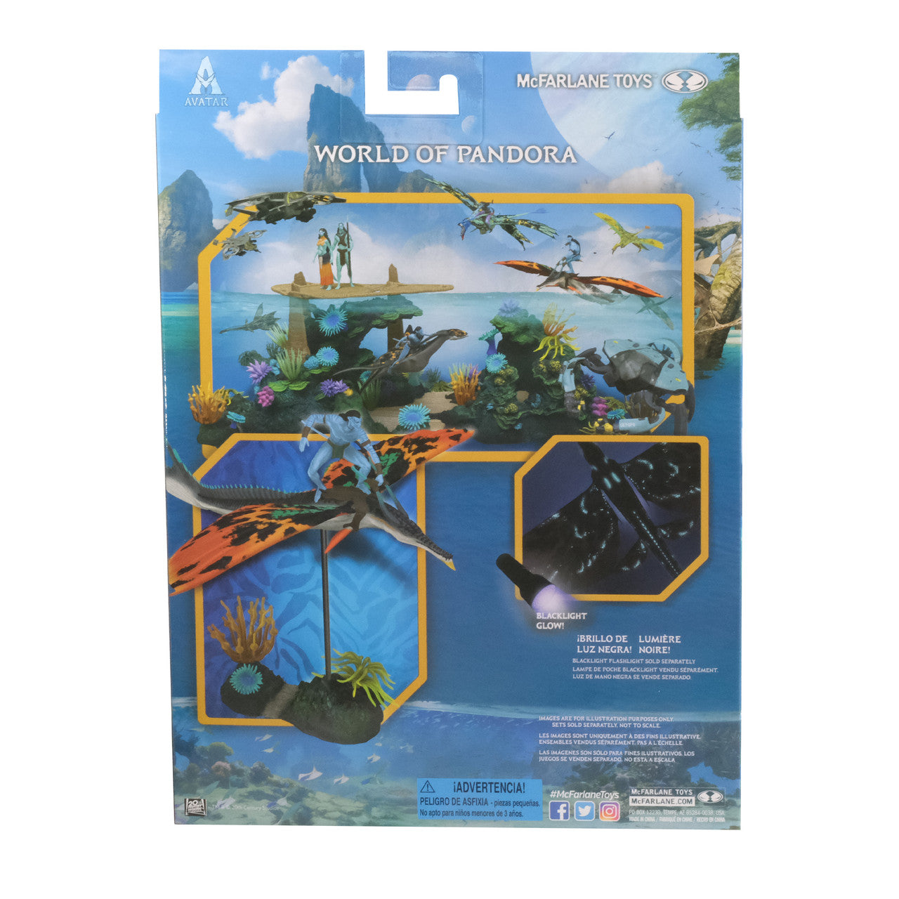 Mcfarlane Disney Avatar: The Way Of Water Deluxe Jake Sully & Skimwing Action Figure Set