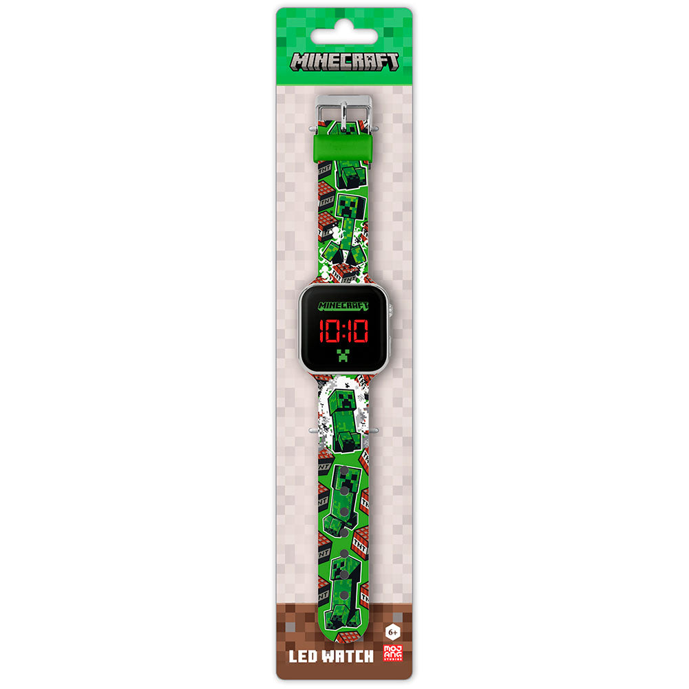Junior Minecraft TNT-themed LED Digital Watch with Cool Design
