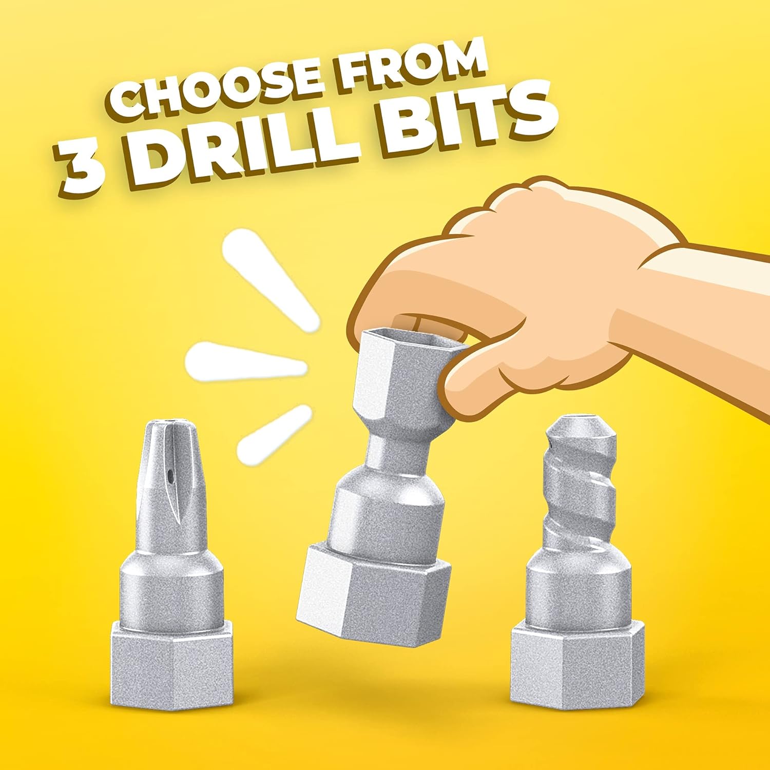 Mega Bloks Little Building Drill Toy Set for Toddlers