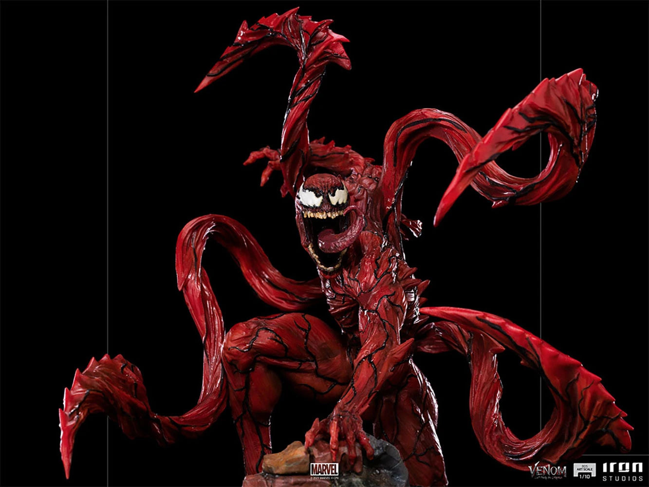Iron Studios 1/10 Art Scale Limited Edition Venom: Let There Be Carnage Carnage Statue