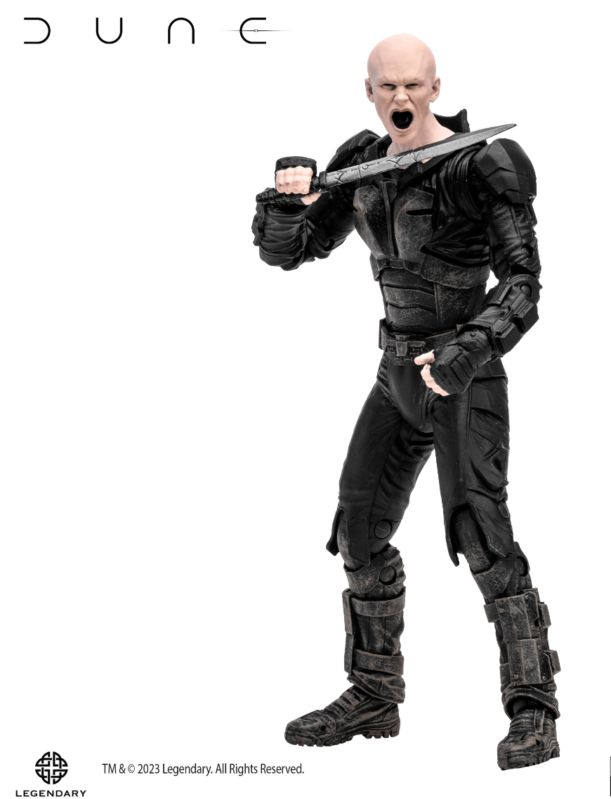 McFarlane 7-Inch Scale Dune Part 2 Paul Atreides & Feyd-Rautha Harkonnen 2-Pack Action Figures