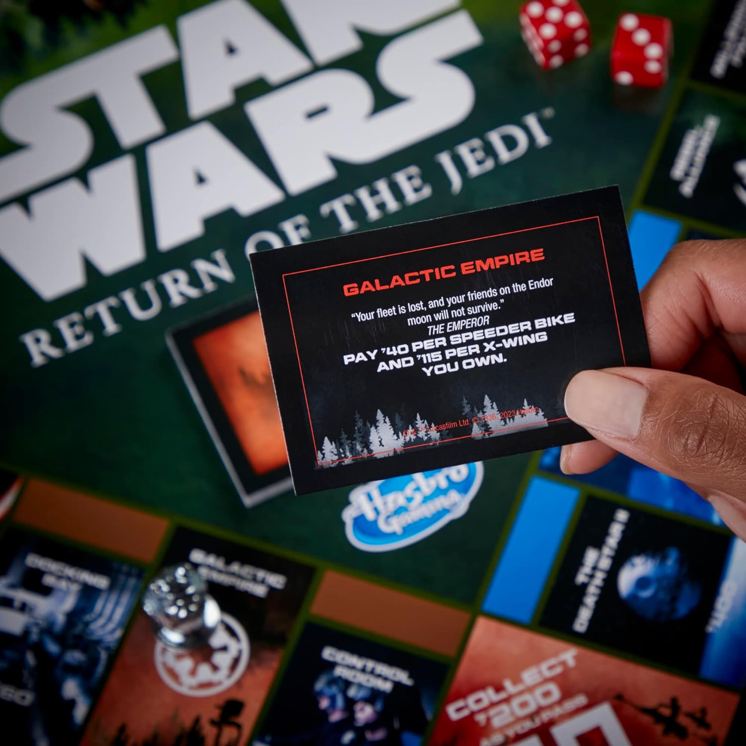 Monopoly 40th Anniversary Star Wars Episode VI Return of the Jedi Edition Board Game