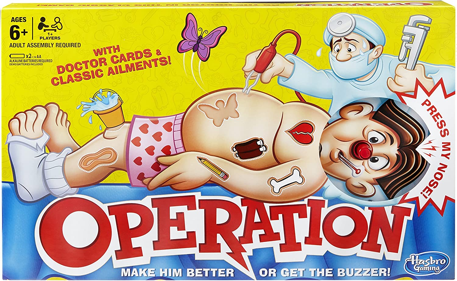 Classic Electronic Operation Board Game for Family Fun and Kids Entertainment