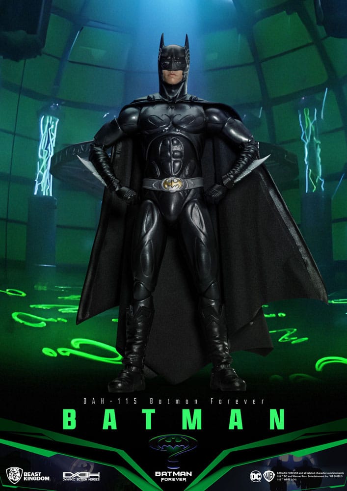 Beast Kingdom DC Comics DAH-115 Val Kilmer Batman Forever Action Figure