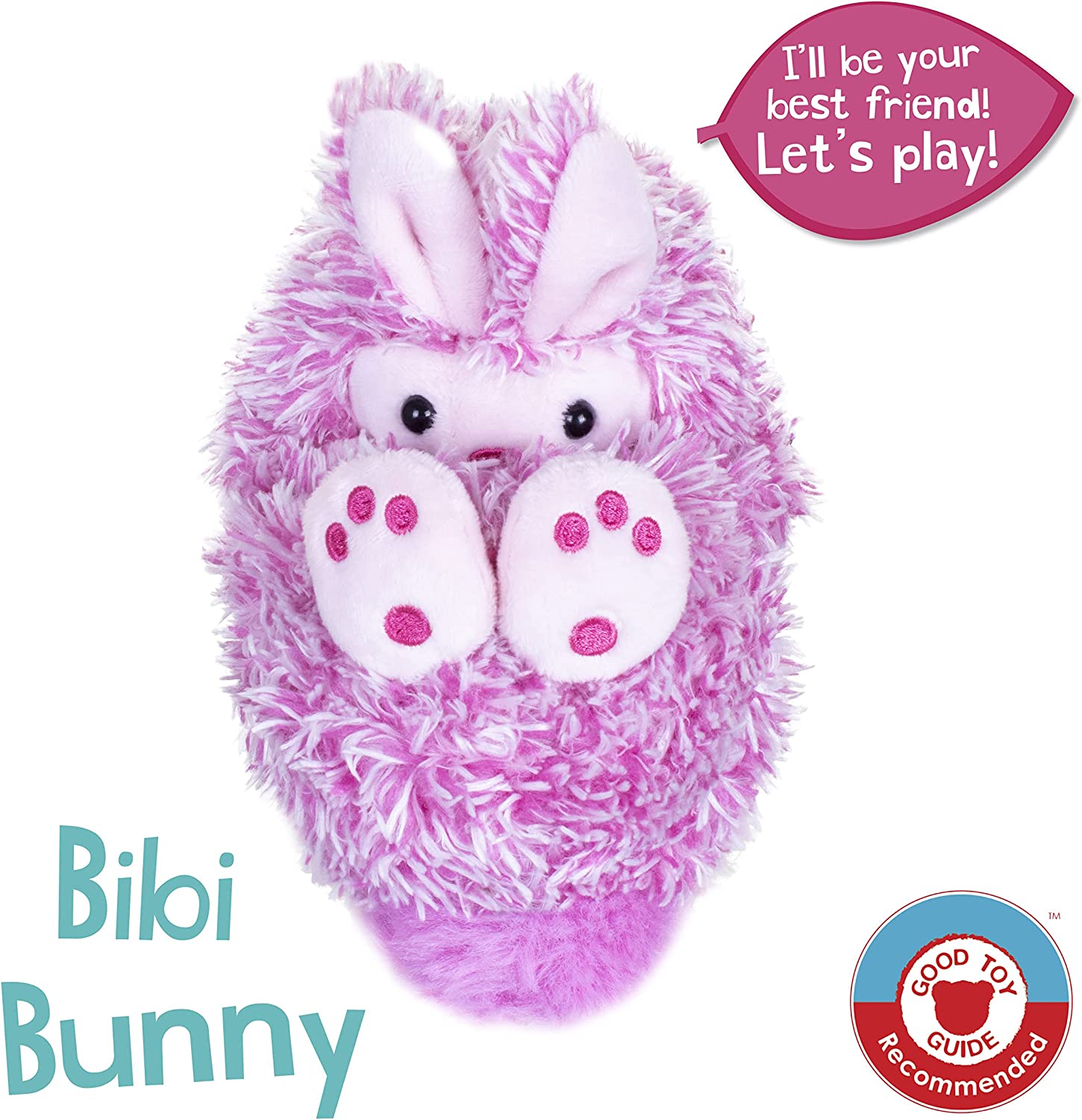 Curlimals Interactive Soft Toy - Bibi the Adorable Bunny
