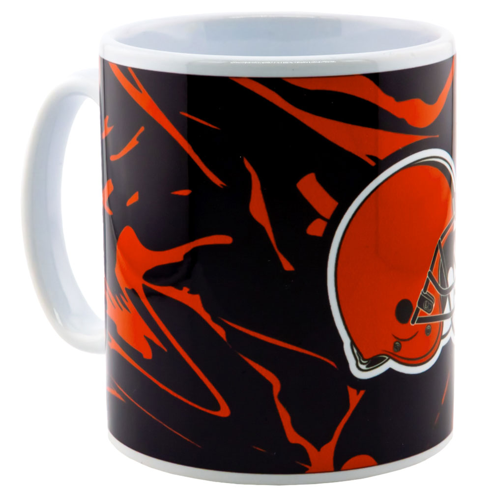 Cleveland Browns Camo Design Ceramic Coffee Mug for Daily Use