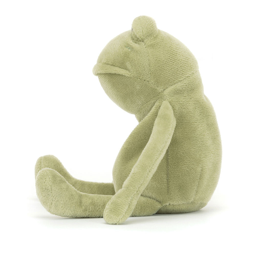 Adorable Jellycat Fergus Frog Soft Velour Plush Toy