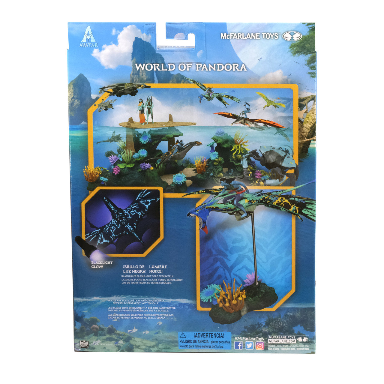 Mcfarlane's Deluxe Avatar: The Way of Water Neytiri and Banshee Action Figure Set