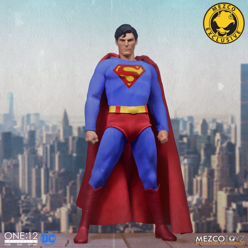 Exclusive DC Comics One:12 Collective Superman Figurine Inspired by the 1978 Film