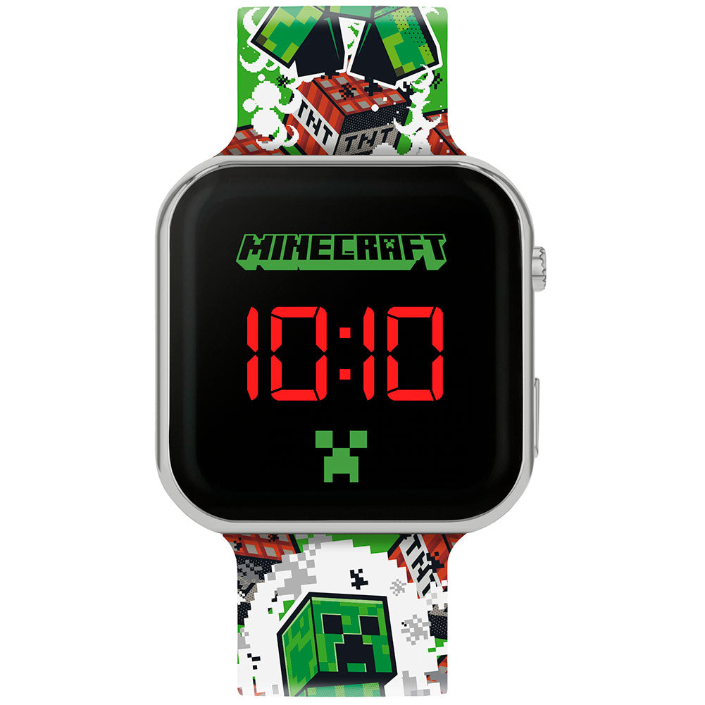 Junior Minecraft TNT-themed LED Digital Watch with Cool Design