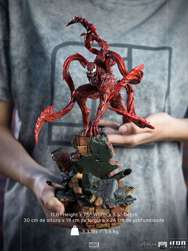Iron Studios 1/10 Art Scale Limited Edition Venom: Let There Be Carnage Carnage Statue