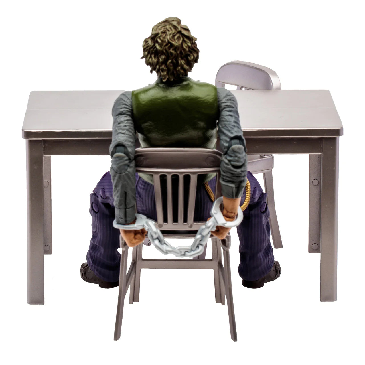 McFarlane Gold Label Action Figure Set - The Joker from The Dark Knight's Interrogation Room in DC Multiverse