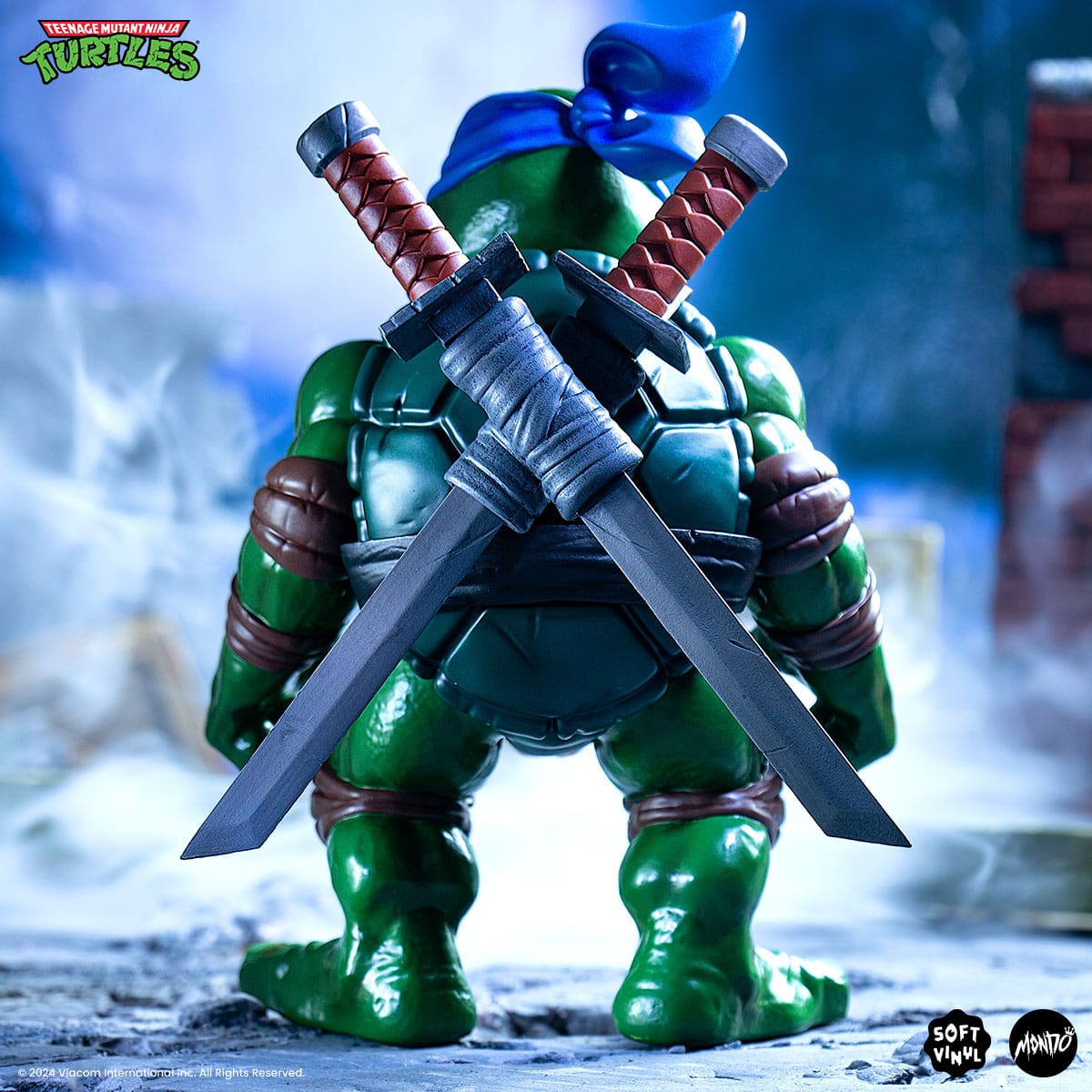 Mondo Premium Teenage Mutant Ninja Turtles Leonardo Soft Vinyl Collectible Action Figure